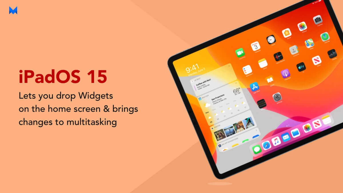 With iPad OS 15, drop your widgets on the homescreen and resort to Multitasking