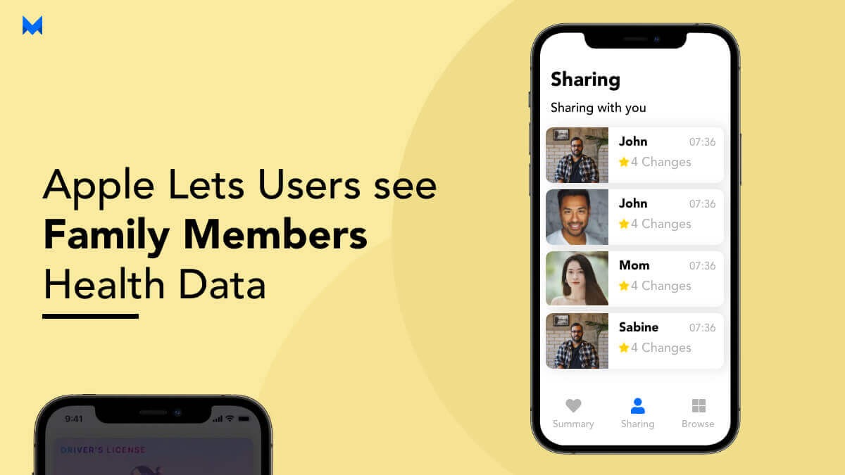 Apple lets users see family members Health Data