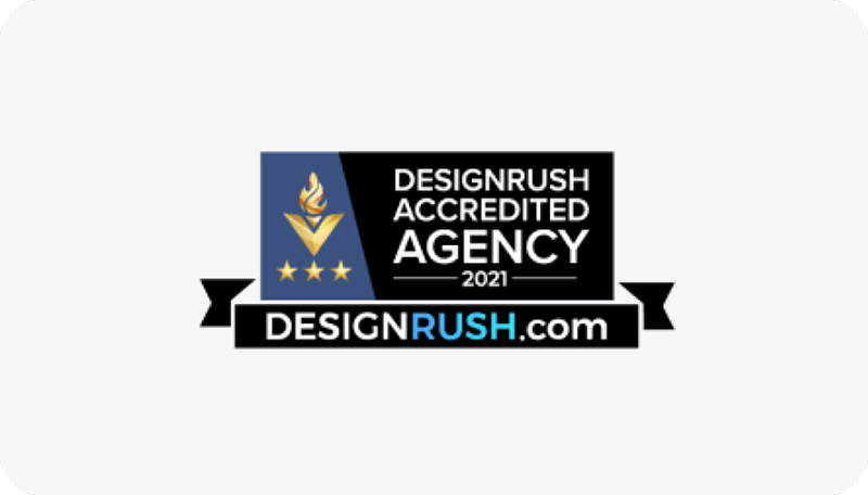 DesignRush - Accredited Agency 2021